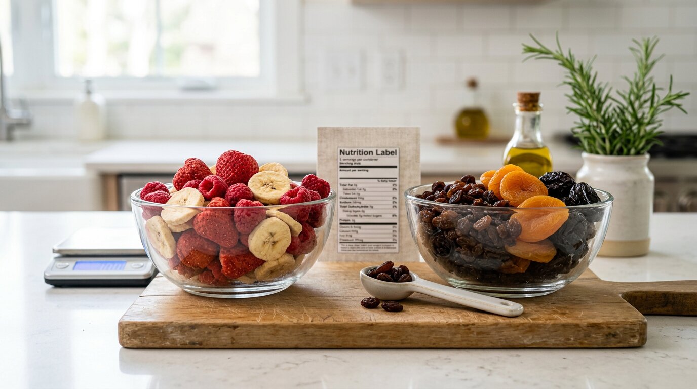Are Freeze-Dried Fruits Healthier Than Traditional Dried Fruits